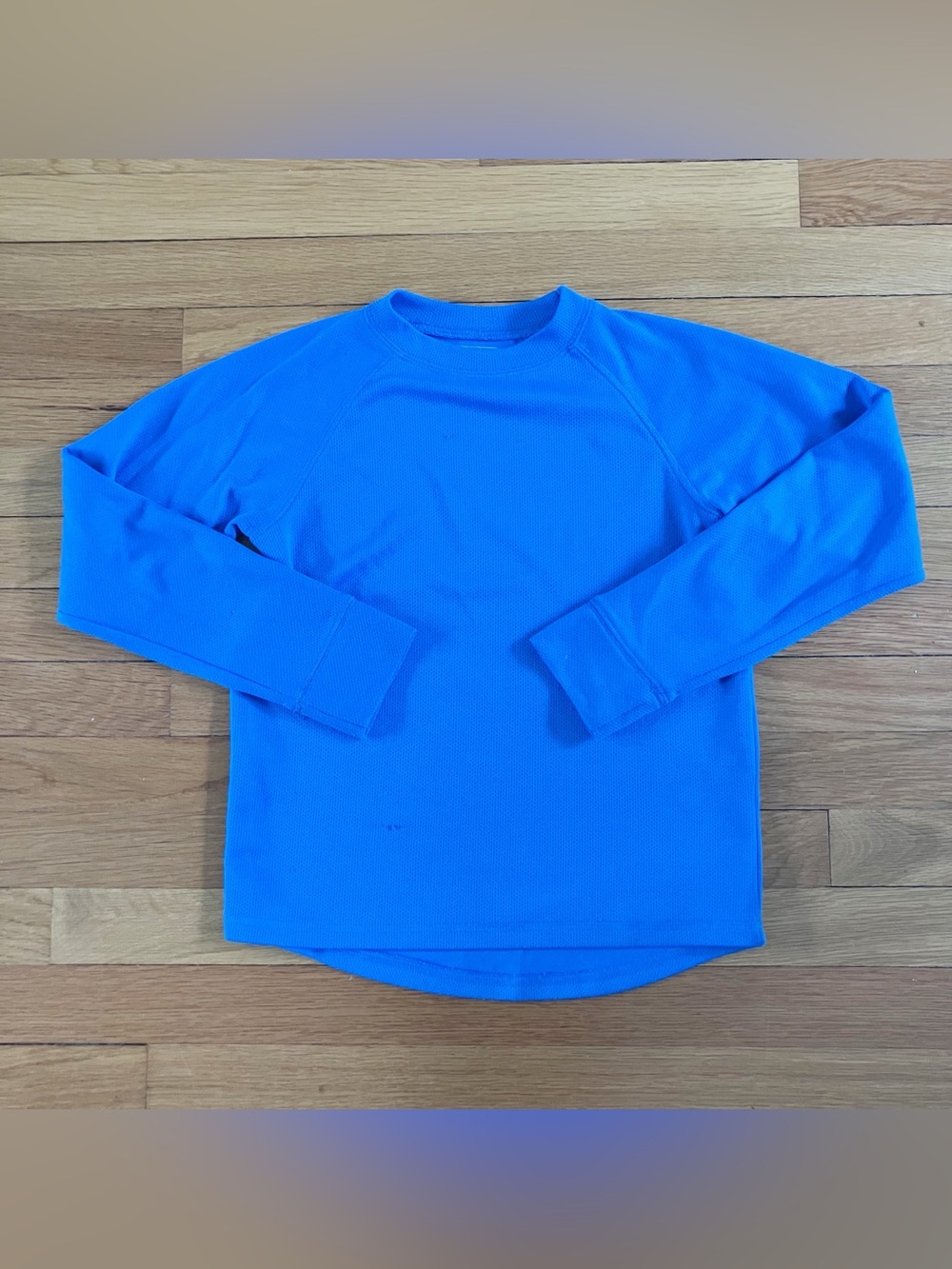 L.L. Bean Blue Performance Wicking Gorpcore Outdoor Ski Winter Base Layer 10-12